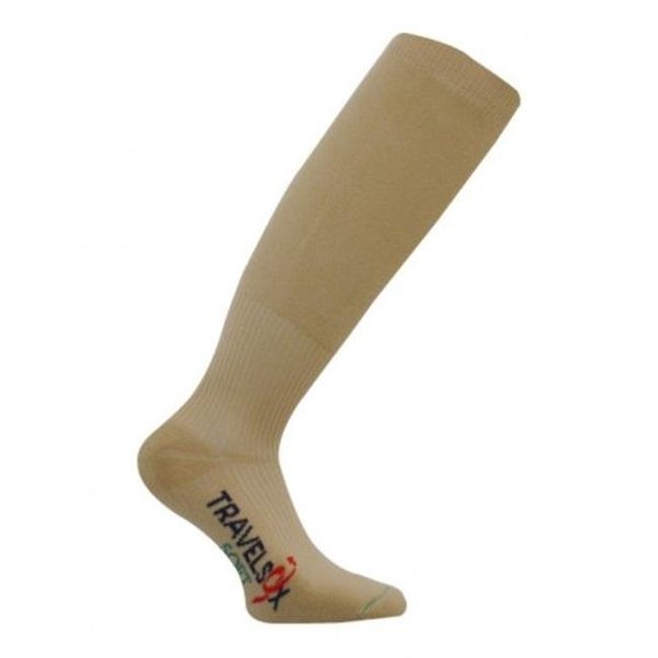 Travelsox Travelsox TSS 6000 Travelsox Soft Padding OTC Socks; Khaki - Extra Large TSS6000_KH_XLG